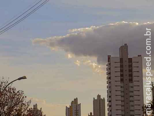 Terça-feira amanhece com sol e calor pode chegar aos 38°C em MS