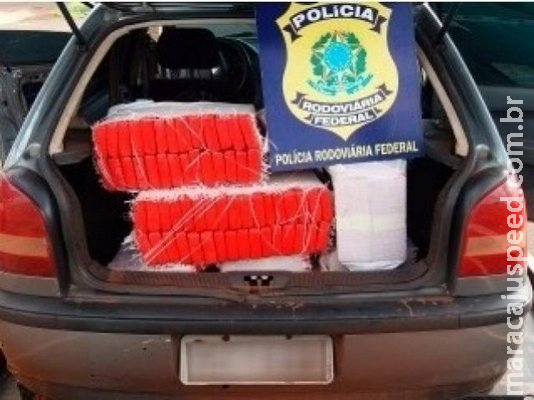 Traficante é preso com maconha paraguaia que seria entregue por 4 mil em MS