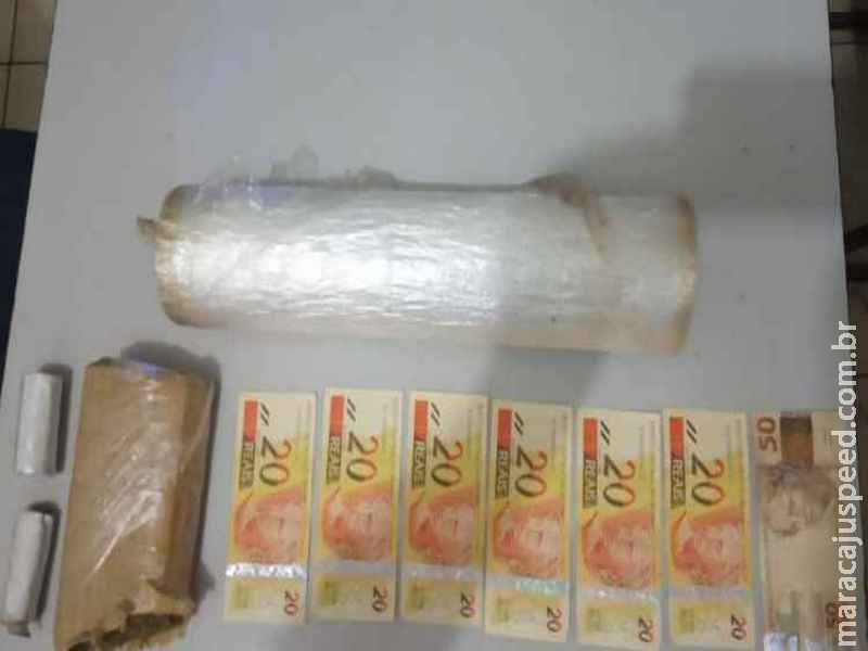 Após perseguição, polícia prende suspeito com drogas e dinheiro falso em MS