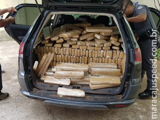 Aquidauanense de 21 anos é preso com 380 quilos de maconha em SP