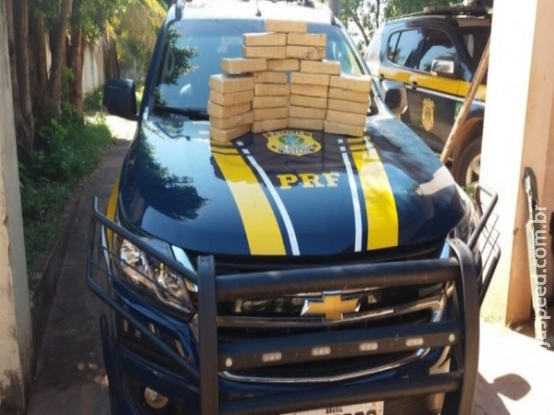 Casal é flagrado com quase 28 kg de pasta base e acaba preso em MS