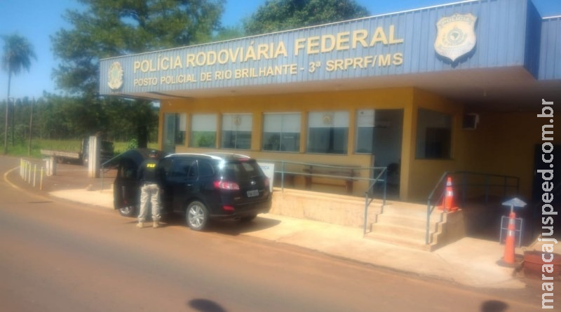 Carro com placas adulteradas é recuperado pela PRF em Rio Brilhante