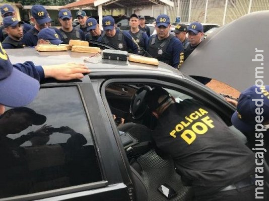 DOF apreendeu mais de 50 mil toneladas de maconha em rodovias de MS