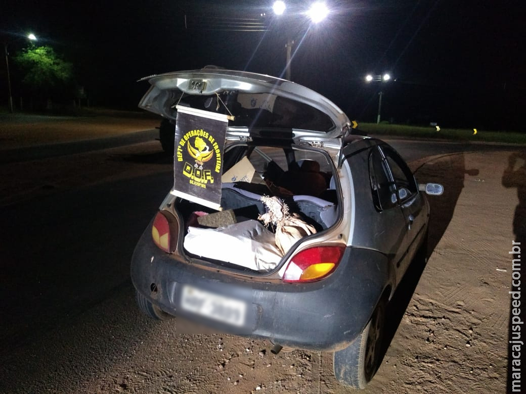 DOF prende homem por Tráfico de Drogas na MS-164 DOF prende homem por Tráfico de Drogas na MS-164