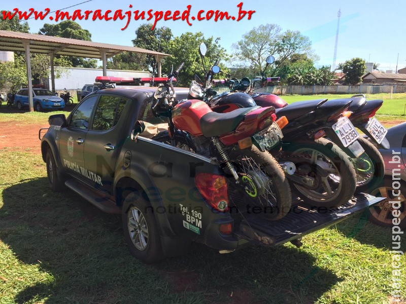 Maracaju: Jovens são flagrados empinando motocicleta no bairro Alto das Palmeiras