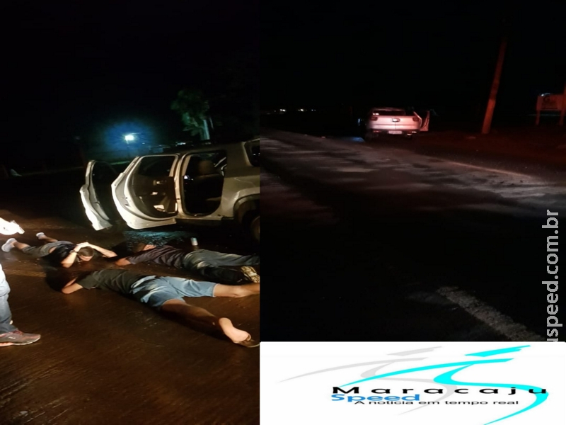 Maracaju: Polícia Militar recupera veículo furtado em Brasília e prende autores por receptação Maracaju: Polícia Militar recupera veículo furtado em Brasília e prende autores por receptação