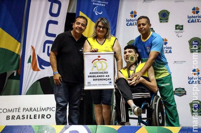 Paratleta da Associação Driblando as Diferenças MS é bicampeão brasileiro de Bocha Paralímpica