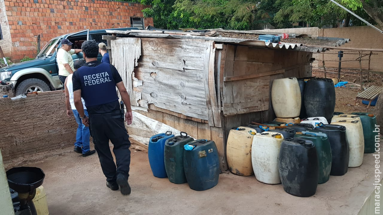 PMA e Receita Federal apreendem combustível ilegal comercializado em Corumbá