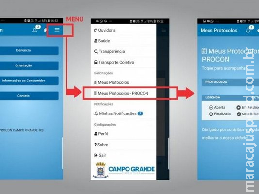 Procon lança aplicativo para envio de denúncias pelo celular Procon lança aplicativo para envio de denúncias pelo celular