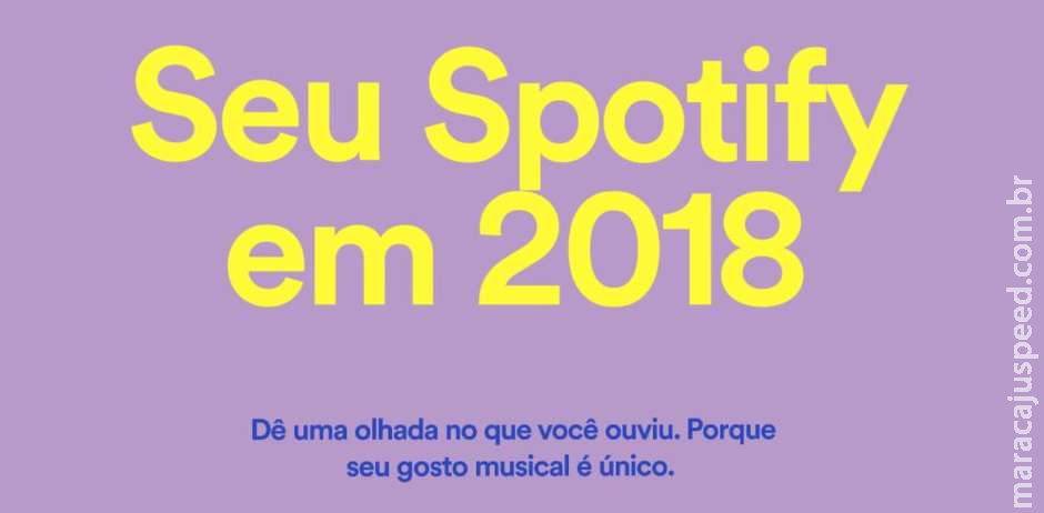  Spotify libera retrospectiva musical de 2018 para usuários