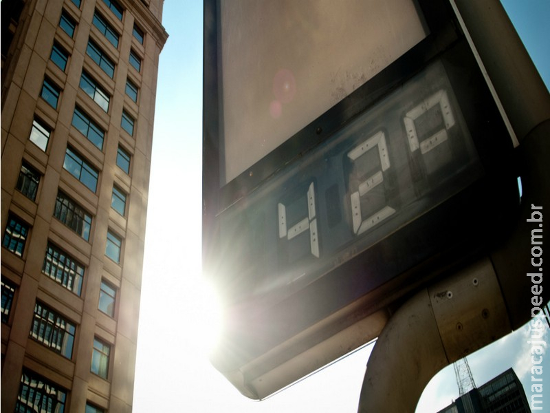 Temperaturas vão ficar acima da média histórica entre dezembro e fevereiro