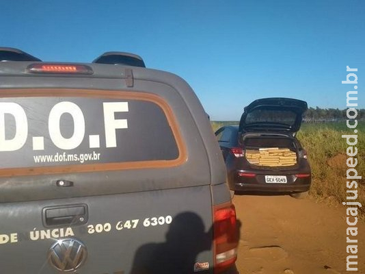 Traficante é preso com carro roubado em SP e 188 quilos de maconha