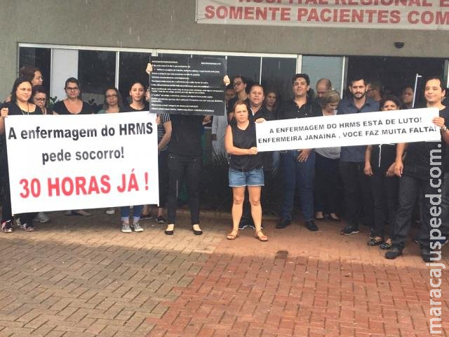 Após morte de enfermeira, colegas cobram redução de plantões no HR