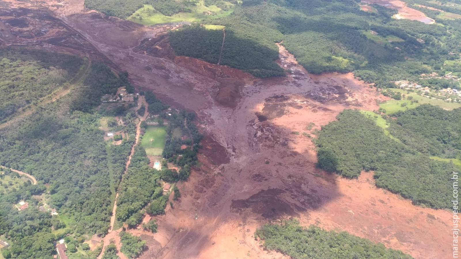 Barragem da Vale se rompe em Brumadinho, na Grande BH