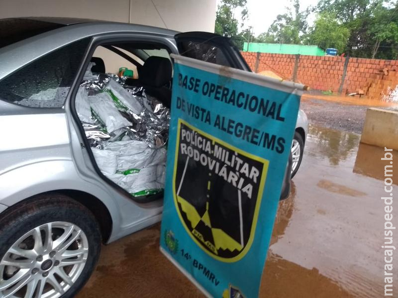 Base PMR Vista Alegre apreende veículo com 680 kg de agrotóxicos contrabandeados na MS-164 Base PMR Vista Alegre apreende veículo com 680 kg de agrotóxicos contrabandeados na MS-164