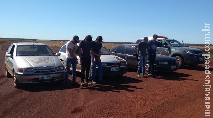 DOF apreende pneus contrabandeados do Paraguai DOF apreende pneus contrabandeados do Paraguai