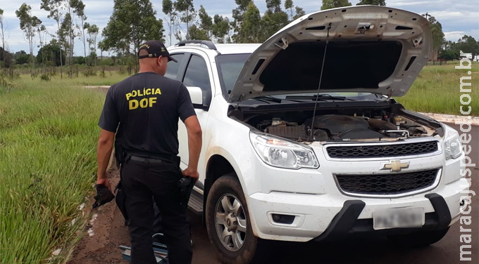 DOF recupera camionete furtada em Brasília DOF recupera camionete furtada em Brasília