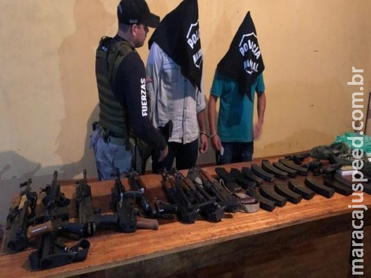Fuzis e pistolas escondidos em motor de carro seriam para vingar morte de Chico Gimenez