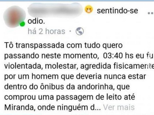 Homem é preso por abuso em ônibus, 1 dia após masturbação em delegacia