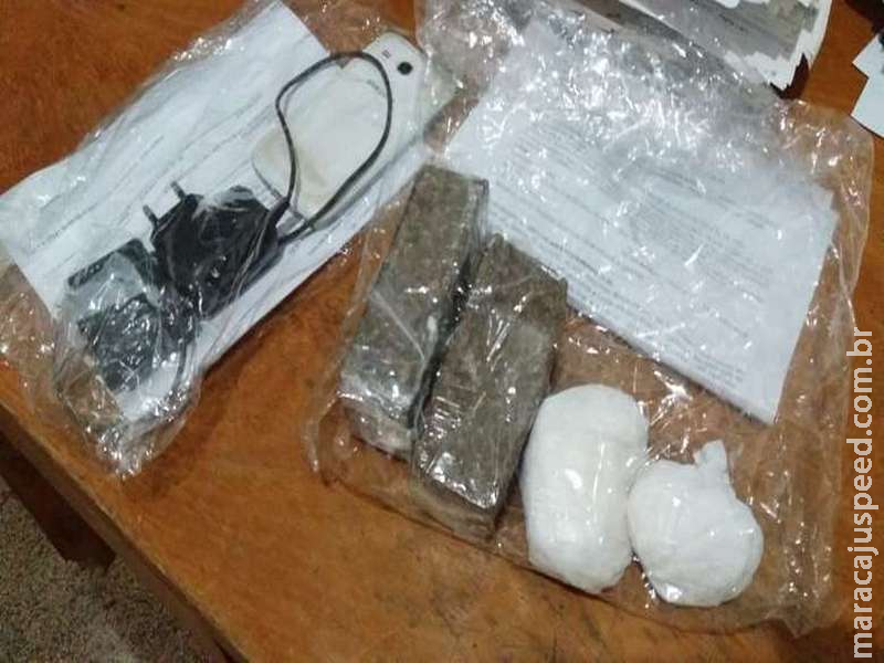 “Japonês” é flagrado entrando no semiaberto com drogas e celular