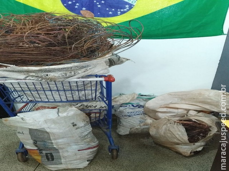 Ladrões furtam 11km de fios e deixam prejuízo de R$ 200 mil aos cofres públicos