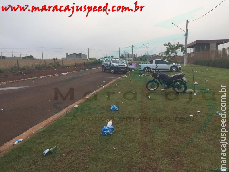 Maracaju: Policia Militar fecha o cerco contra jovens que perturbavam o sossego no bairro Alto Maracaju