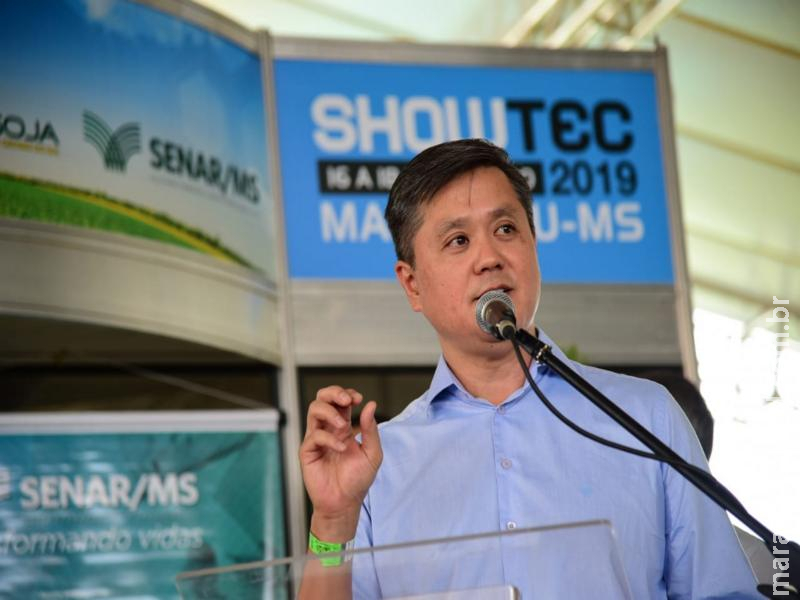 Maracaju Showtec 2019: Saito apresenta demandas do setor produtivo e destaca perfil sustentável do agro sul-mato-grossense na abertura do evento