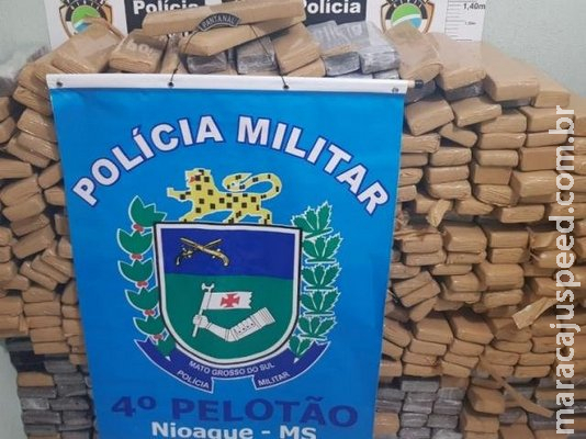 PM apreende mais de meia tonelada de maconha e recupera Civic furtado PM apreende mais de meia tonelada de maconha e recupera Civic furtado