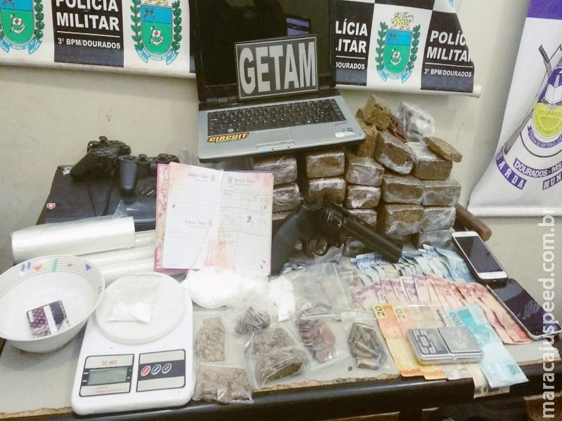 Polícia desarticula esquema de tráfico em Dourados