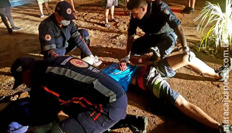  Rapaz encontrado ferido com tiro na cabeça está em coma na Santa Casa