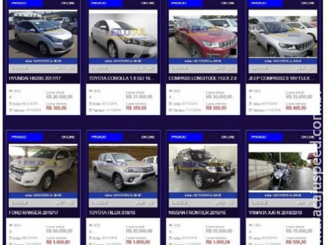 Site engana clientes e é proibido pela Justiça de leiloar veículos Site engana clientes e é proibido pela Justiça de leiloar veículos