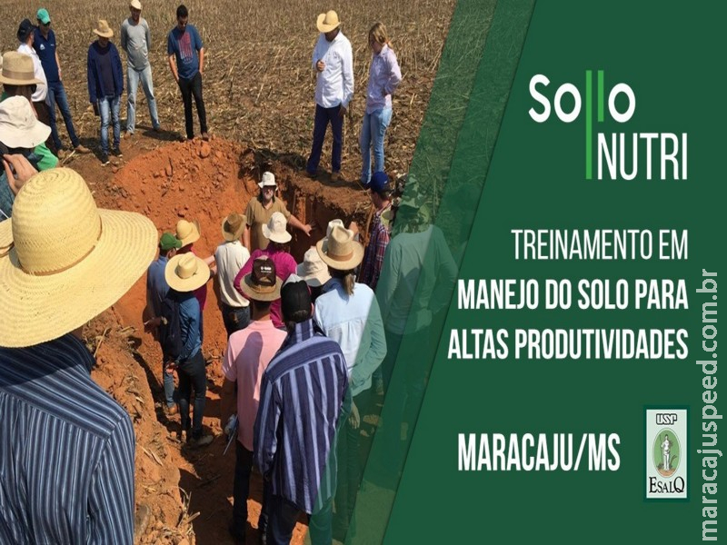 Agricultura rentável e eficaz é objetivo de curso da Esalq/USP em Maracaju Agricultura rentável e eficaz é objetivo de curso da Esalq/USP em Maracaju