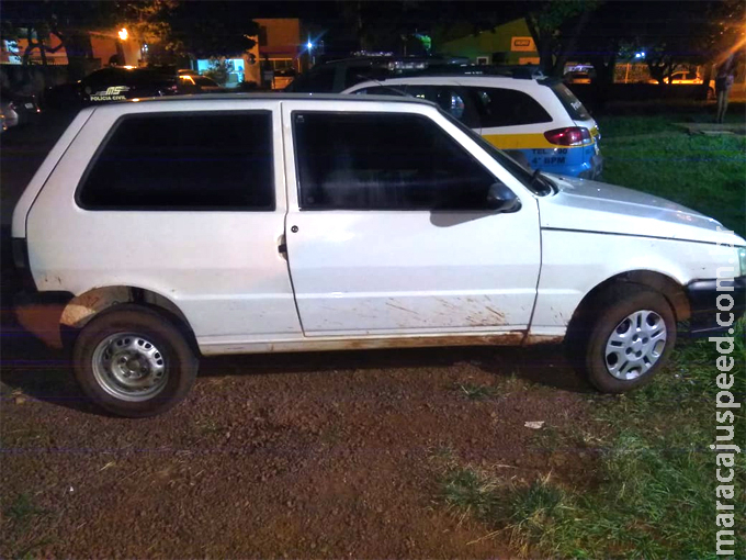 DOF apreende veículo com sinais de identificação adulterados DOF apreende veículo com sinais de identificação adulterados