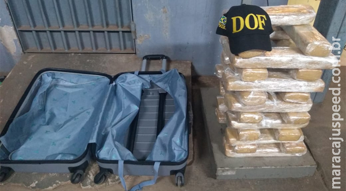 DOF prende mulher transportando droga na MS-164 DOF prende mulher transportando droga na MS-164