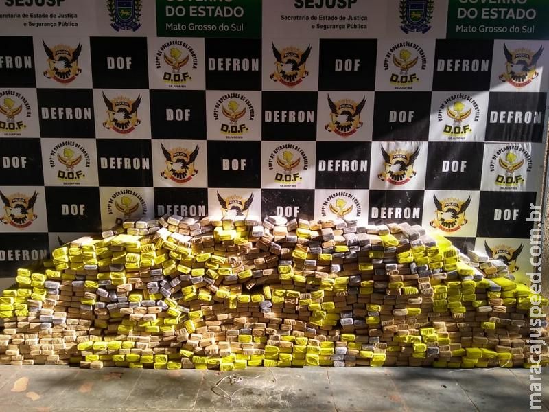 DOF recupera veículo furtado carregado com mais de meia tonelada de droga DOF recupera veículo furtado carregado com mais de meia tonelada de droga
