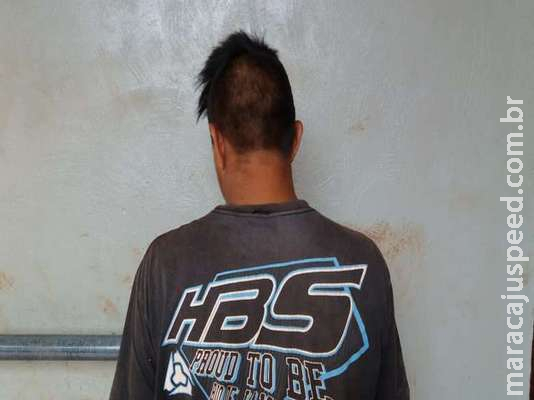 Indígena leva golpes de facão no rosto na Aldeia Jaguapiru