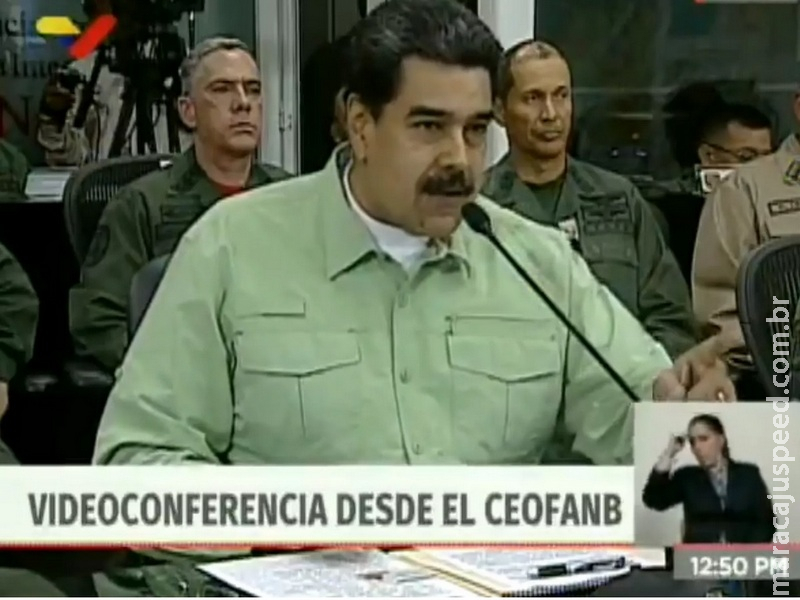 Maduro diz que fechará fronteira da Venezuela com o Brasil nesta quinta