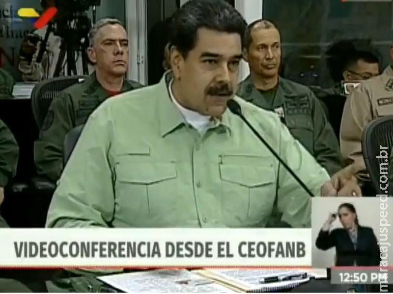 Maduro diz que fechará fronteira da Venezuela com o Brasil nesta quinta Maduro diz que fechará fronteira da Venezuela com o Brasil nesta quinta