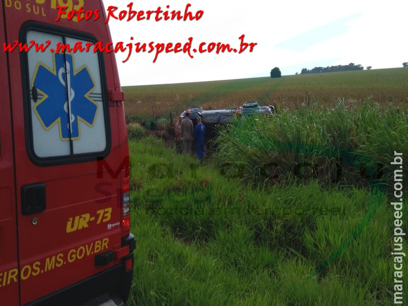 Maracaju: Corpo de Bombeiros atendem ocorrência em que veículo aquaplana na MS 162 Maracaju: Corpo de Bombeiros atendem ocorrência em que veículo aquaplana na MS 162