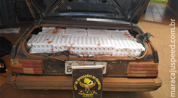 Maracaju: DOF apreende adolescente com 500 pacotes de cigarros Maracaju: DOF apreende adolescente com 500 pacotes de cigarros