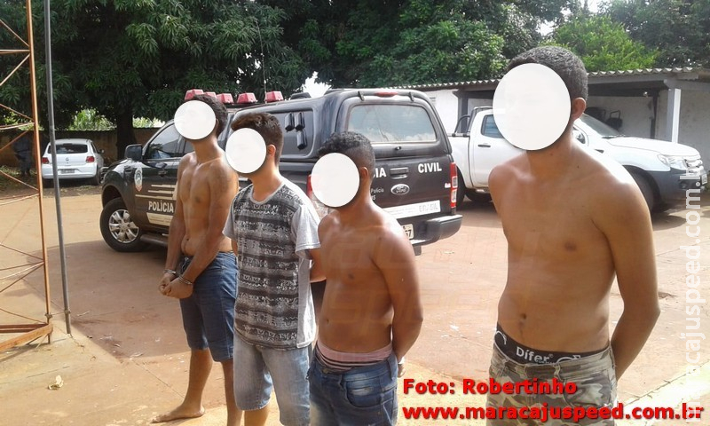 Maracaju: Operação de busca aos autores de assassinato detém 5 jovens Maracaju: Operação de busca aos autores de assassinato detém 5 jovens