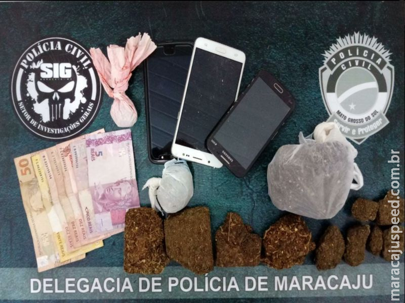 Maracaju: Polícia Civil fecha boca de fumo na Vila Moreninha