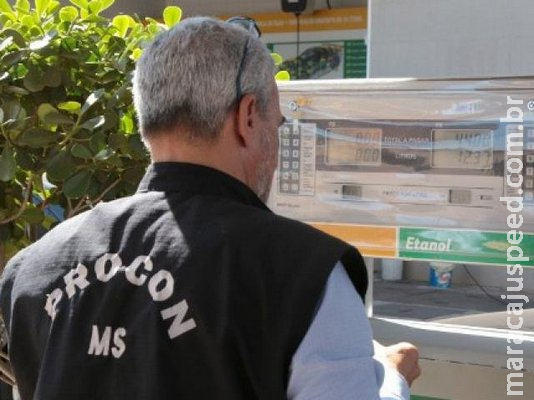Procon-MS notifica 16 postos no interior por preços abusivos