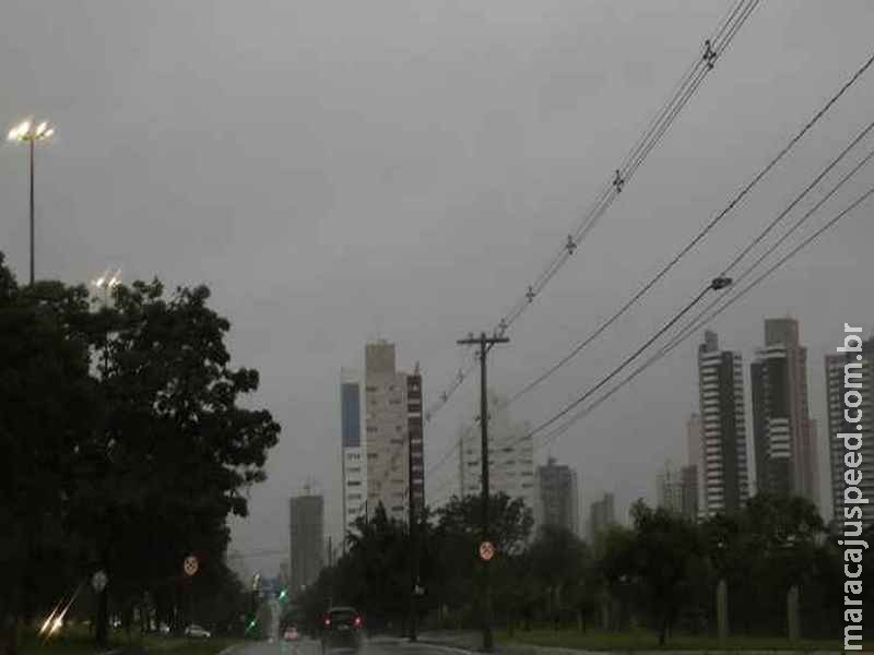 Segunda-feira amanhece com 20°C e instituto prevê frente fria passando por MS