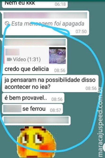 Aluno e ex-aluno de escola ameaçam colegas, são levados para delegacia e dizem que foi uma Aluno e ex-aluno de escola ameaçam colegas, são levados para delegacia e dizem que foi uma