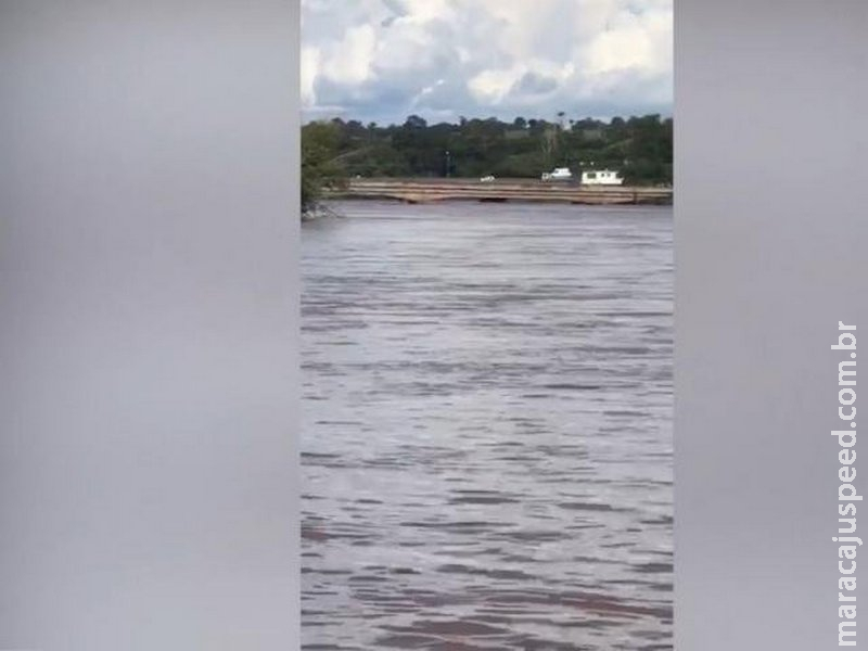 Cheia no Rio Taquari surpreende e Defesa Civil mantém alerta a município Cheia no Rio Taquari surpreende e Defesa Civil mantém alerta a município