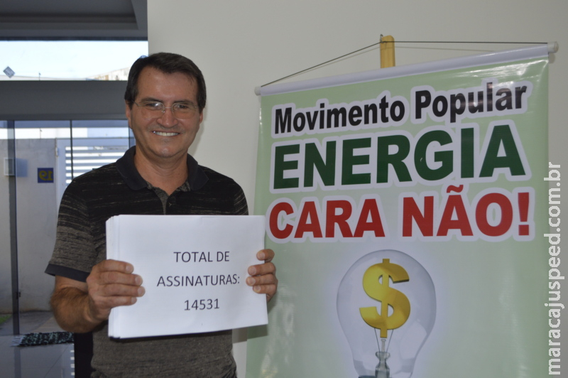 Documento contra abuso de tarifa da Energisa tem 14.531 assinaturas Documento contra abuso de tarifa da Energisa tem 14.531 assinaturas