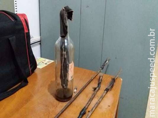 Índios atacam produtor e policiais com flechas e coquetel molotov