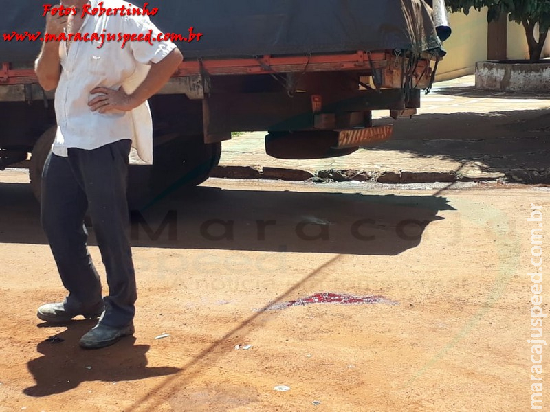 Maracaju: Condutora vai à óbito após acidente entre caminhonete e motocicleta Maracaju: Condutora vai à óbito após acidente entre caminhonete e motocicleta