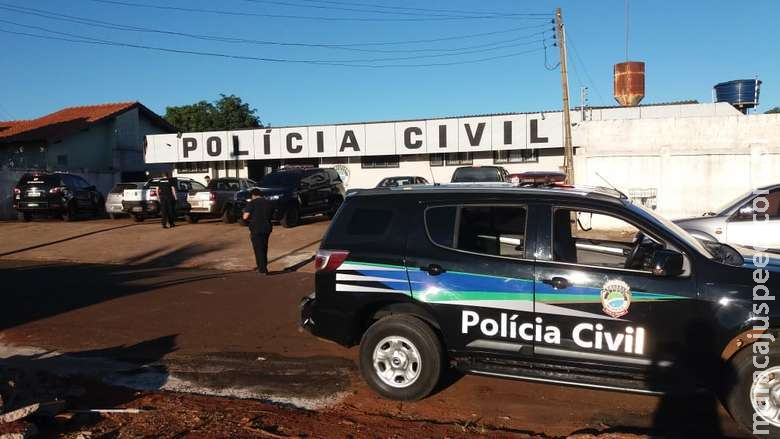 Operação em Itaporã cumpre mandados de busca e apreensão Operação em Itaporã cumpre mandados de busca e apreensão